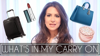 What's In My Bag (Carry On) | Travel Edition | JASMINA PURI