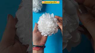 Itne real flower wo bi paper se 😱#youtube #ytviral #viralshort #shorts #diy #craft #paper #tissue