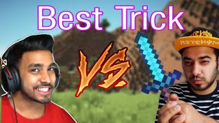 Techno Gamerz vs YesSmartyPie best trick of fastest travelling