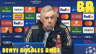 MANCHESTER CITY - REAL MADRID | RUEDA DE PRENSA DE ANCELOTTI.