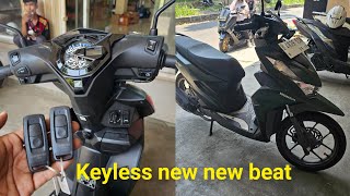 modif keyless honda new beat pakai keyless new beat 2024