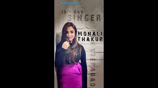 Singer Monali Thakur Performing for iirm Hyderabad!