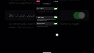 Find my iphone check settings