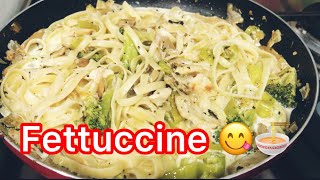 باستا الفيتوشيني على الطريقة المصرية 🇪🇬| Fettuccine 😋