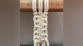 Macrame Pattern Tutorial/ Square knot Variations 3 in 1