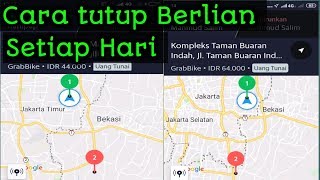 TIPS CARA TUTUP BERLIAN TIAP HARI GRAB