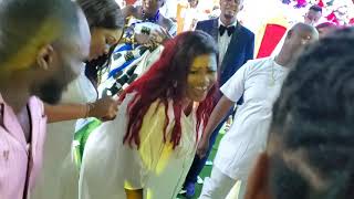 JOYCE BLESSING SEEN AT A PROPHETS BIRTHDAY WITH STARS