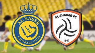 مباراة النصر والشباب اليوم دوري روشن السعودي Al-Nasr match for the day of the Saudi Roshan League