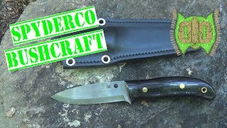 TEST COMPLET SPYDERCO BUSHCRAFT (Fr)