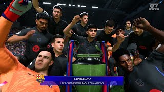 FC Barcelona Winning UCL After 10 Years | UCL 2025 | EAFC25 | 1080p