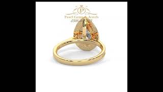 Solitaire Gold Ring 08 By Pearl Gems and Jewels