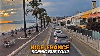 Immersive Bus Tour of Nice, France with the most scenic French Riviera views 🇫🇷🚌