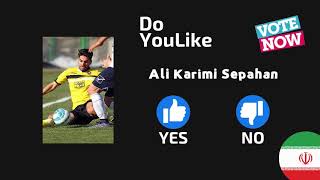 Vote Now for Ali Karimi Sepahan