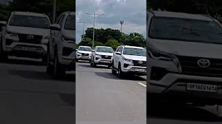 3×Fortuner 👿 driving in Highway#shorts #trending #short