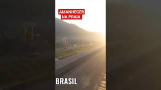 AMANHECER NA PRAIA DE MONGAGUÁ #turismo