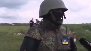 ATO Battalion 'Donbass' Before Sending To The Southeast   June 6, 2014