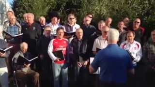 Guernsey Welsh Boys Aloud Singing Michael Row The Boat Ashore