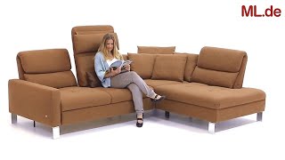 ALINA 6627 Ecksofa mit Schlaffunktion