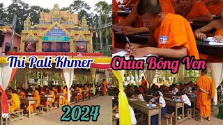 Chùa Bông Ven | Thi Pali Khmer 1 2 3 Chùa Bông Ven Toàn Huyện Cầu Ngang