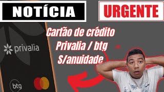 chegou novo cartão de crédito Privalia +btg #Robert Almeida  #privalia