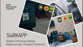 Video Inovasi SIaRKAPP BPBD Kabupaten Padang Pariaman