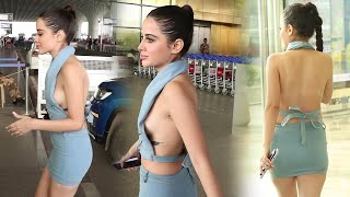 Urfi Javed Stunning Bold Looks | Urfi Javed Spotted At Airport | Urfi Javed Latest Video TVM