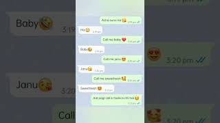 Love status What'sApp Chatting Video|Love Chatting Status #shorts #teach with disha