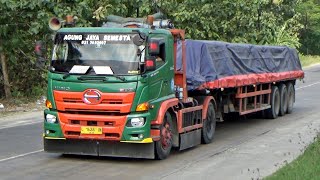 Truk Besar Pantura Kembali Meramaikan Tanjakan Punggur