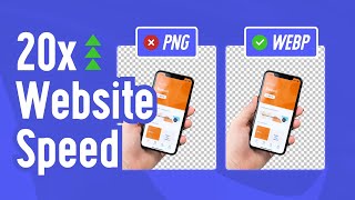 20x increase your Webflow website speed by using WebP image extension - (Urdu / Hindi)