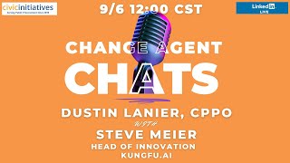 Change Agent Chats - Steve Meier on AI in Public Sector