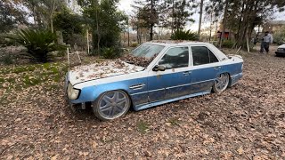 Exploring an abandoned show car