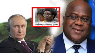 IMPAPURO Z'IBANGA ZISANZWE MUBIRO BY'USHINZWE IPEREREZA,CONGO HAGATI Y'UBURUSIA UKRAINE NA AMERICA,