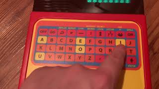 Another Unboxing Video/Review of the Classic Speak & Spell 80s Toy