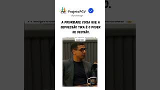 A depressão tira o poder de decisão. #terapia #saudemental #autocura #depressão