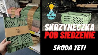 Skrzyneczka pod siedzenie kierowcy  Skoda Yeti _ Za 8.5zł w JYSK-u