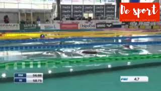 Martinenghi Record Italiano 100 rana 58"37!!!