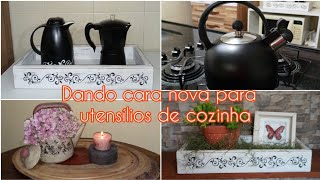 Reciclando utensílios de cozinha