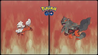 Pokemon Go: Evolving Hisuian Growlithe into Hisuian Arcanine