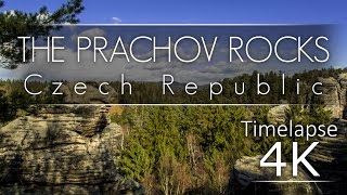 The Prachov Rock - Prachovské skály (Time-Lapse 4K)