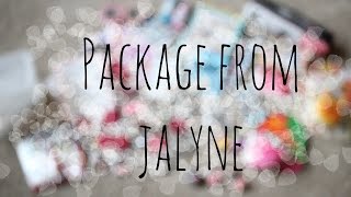 Fanmail / Gift Package From Jalyne | sweetco0kiepie