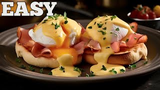 Easy & Tasty Eggs Benedict Recipe! Impress Your Guests