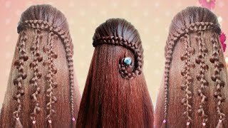 Hairstyle for  party ||  trending hairstyle || easy hairstyle || Cute hairstyle || hairstyles ||