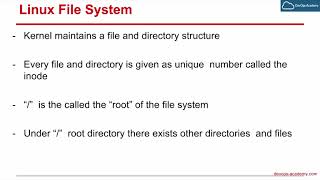 5.1 Linux File System and Storage Media