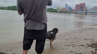 Fishing for striper on the OHIO,RIVER (Cincinnati) but ended up with a surprise catch 5-22-22