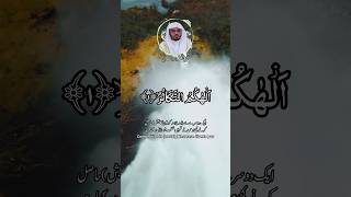 QURAN RECITATION SURAH AL TAKATHUR RECITER SHAIKH YASSER AL-DOSARI | قرآءة قرآن سورة التكاثر