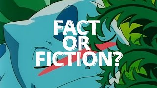 Pokemon Hardcore Fact or Fiction Challenge! -  Kanto Starters - From Bulbasaur to Blastoise