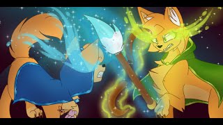 SpeedPaint #1: Two Sisters (Castle Cats oc's)