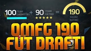 FIFA 16 - 190 FUTDRAFT!!