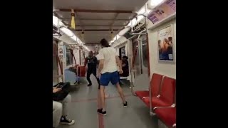 Toronto Subway Stabbing (Fight)!