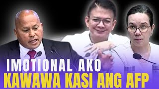 AFP BINAWAS ANG BUDGET SEN. BATO IMOTIONAL